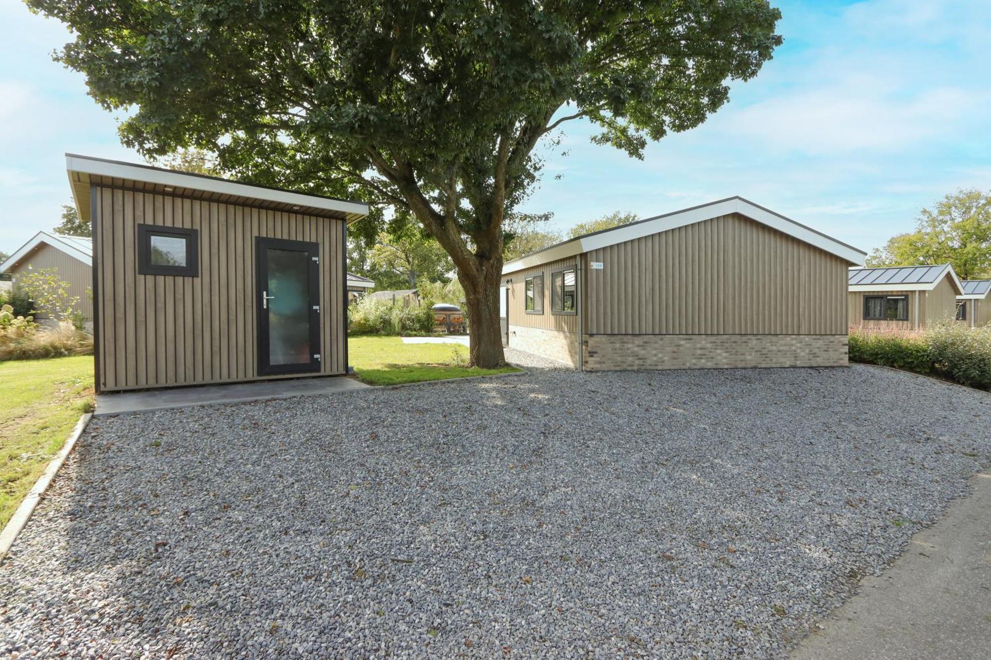 Wellness Chalet Veluwemeer Biddinghuizen Exterior foto